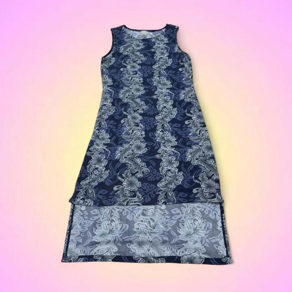 Voice Sleeveless Floral High-Low Dress up